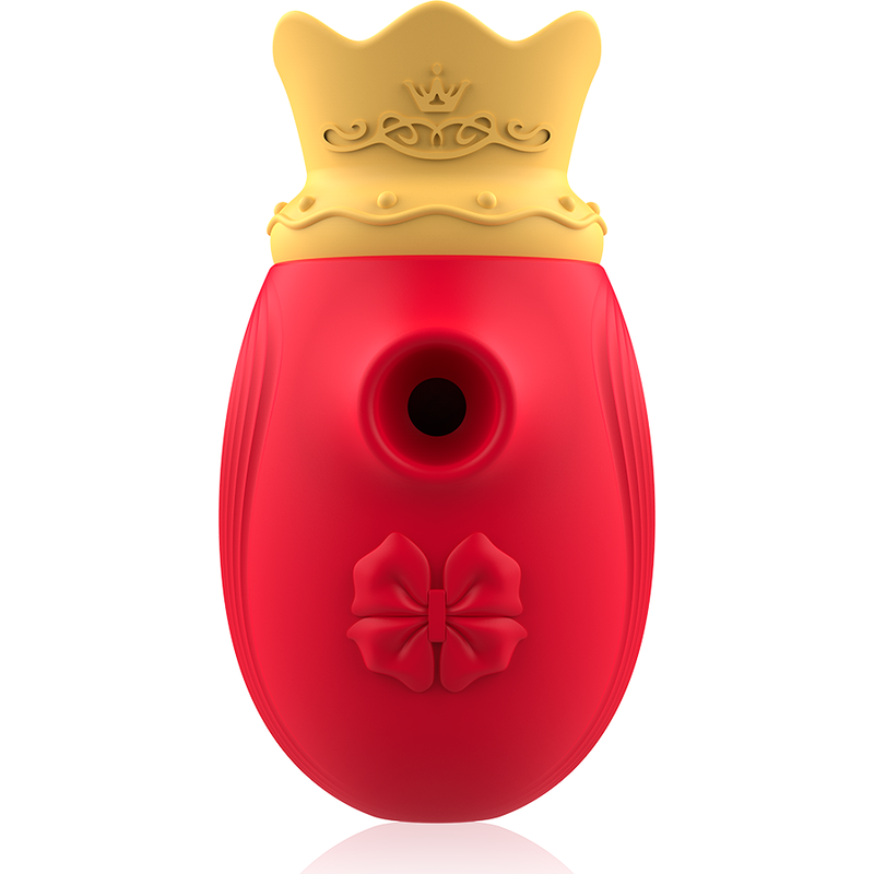 INTENSE - ESTIMULADOR DE CLITÓRIS 10 MODOS DE SUCÇÃO E LAMBER - VERMELHO