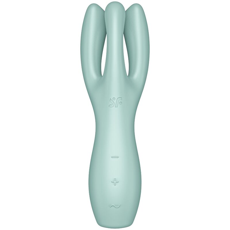 SATISFYER - VIBRADOR THREESOME 3 MENTA