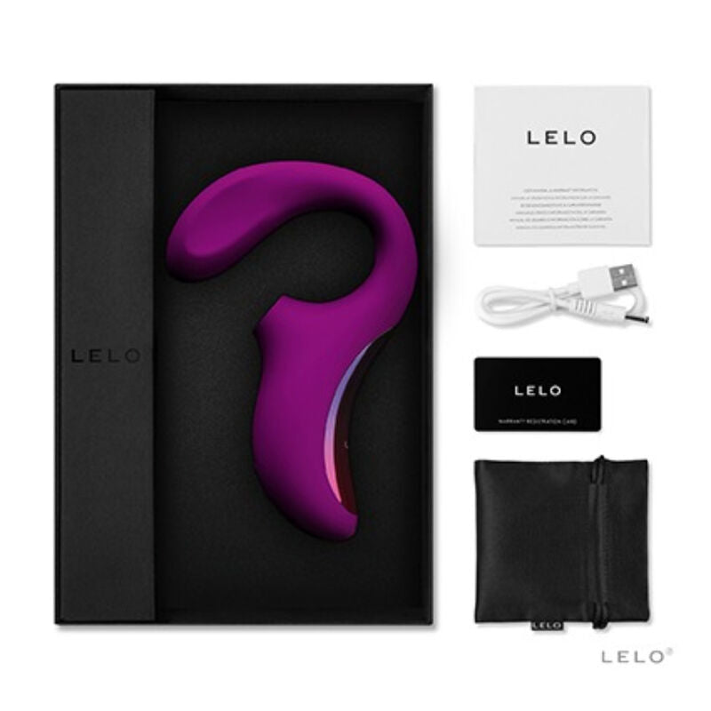 LELO - ENIGMA CRUISE ESTIMULAO DUPLA SONIC MASSAGER DEEP ROSE