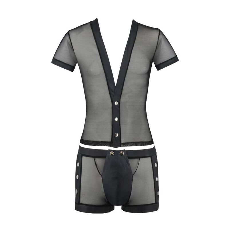 PASSION - 052 CONJUNTO MICHAEL BLACK S/M