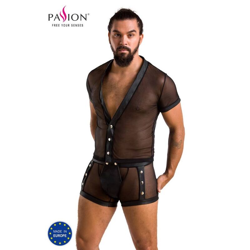 PASSION - 052 CONJUNTO MICHAEL BLACK L/XL