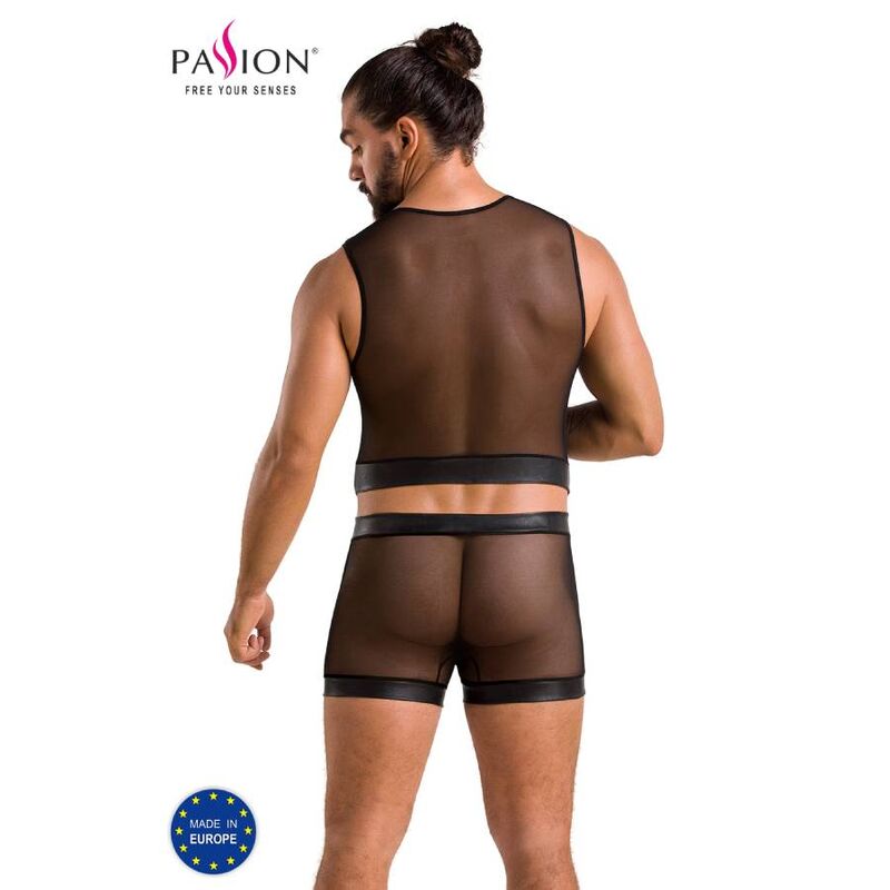 PASSION - 053 CONJUNTO WILLIAM BLACK S/M