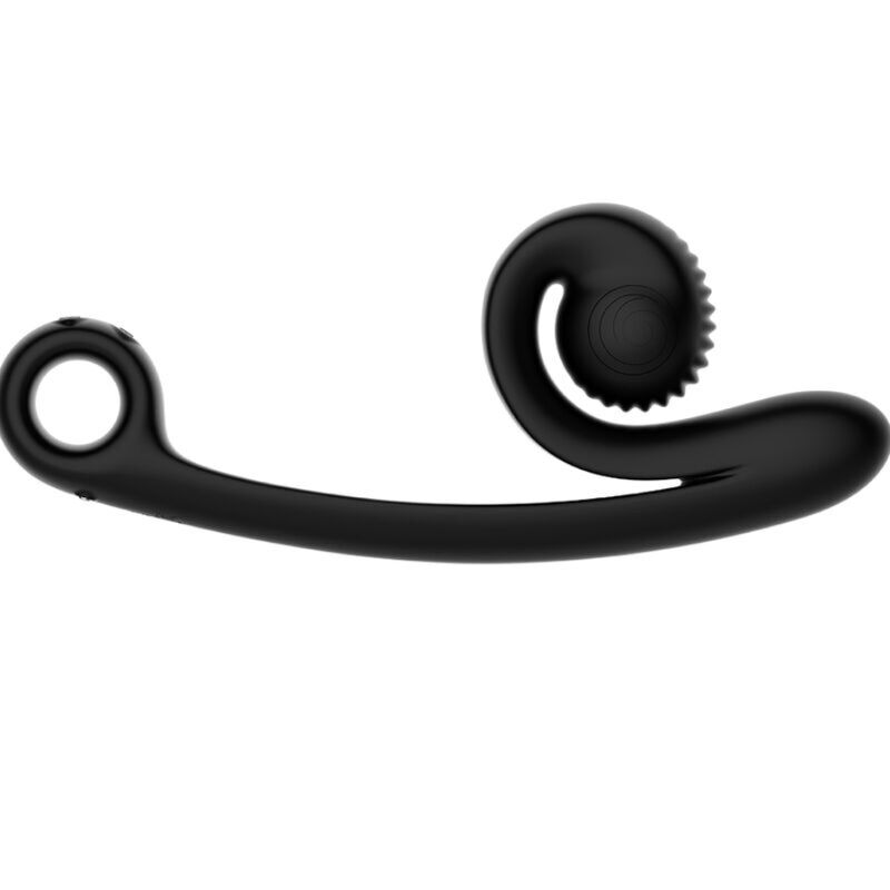 SNAIL VIBE - VIBRADOR CURVO PRETO