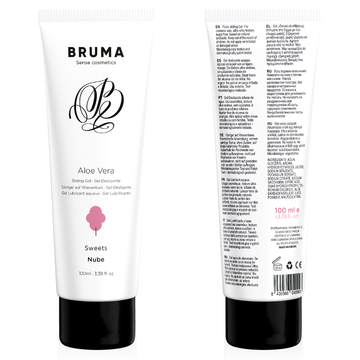 BRUMA - GEL DESLIZANTE DE ALOE VERA SABOR DOCES 100 ML