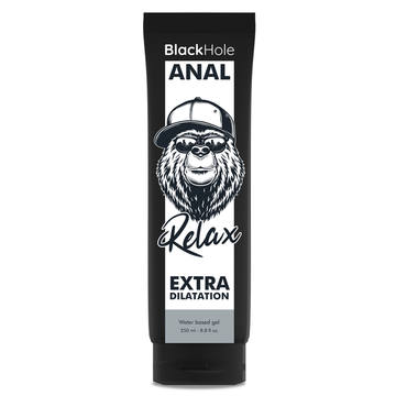 BLACK HOLE - GEL BASE D'ÁGUA DILATAÇÃO ANAL 250 ML