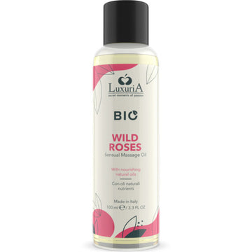 INTIMATELINE LUXURIA - ÓLEO DE MASSAGEM BIO ROSAS SELVAGENS 100 ML