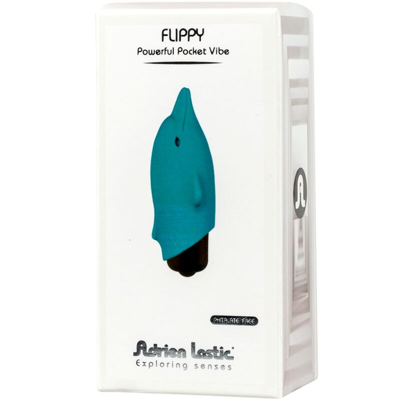 ADRIEN LASTIC - VIBRADOR DE BOLSO FLIPPY GOLFINHO