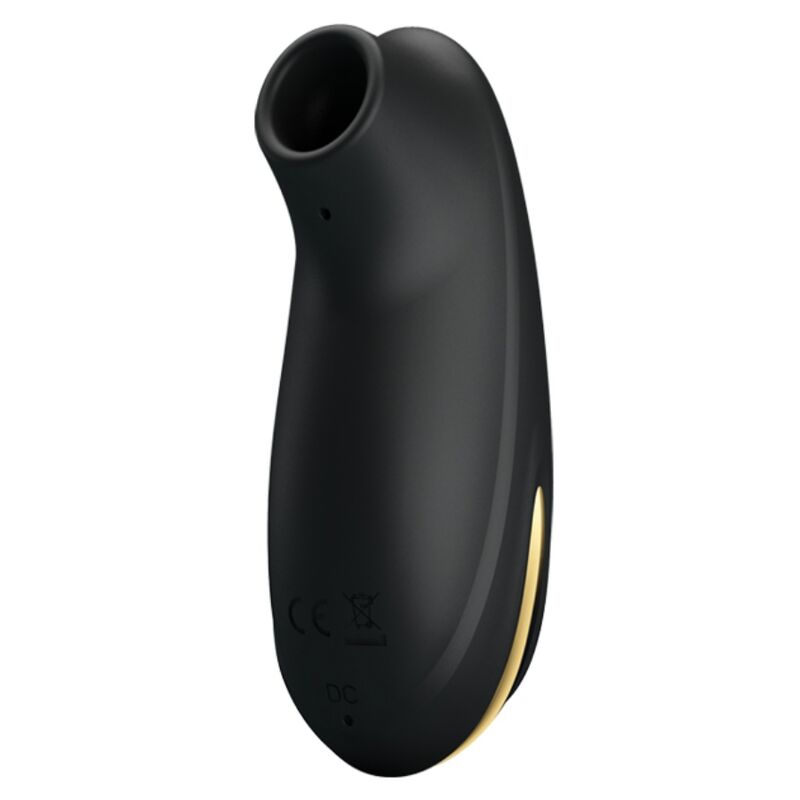 PRETTY LOVE - MASSAGEADOR DE SUCÇÃO RECARREGÁVEL DE LUXO PRETO