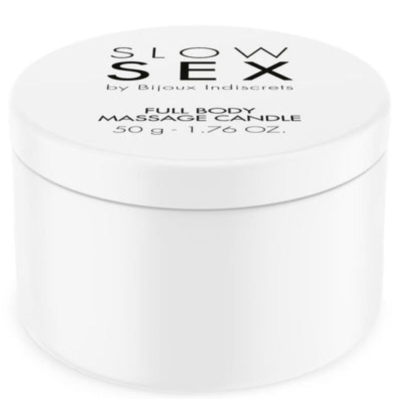 BIJOUX INDISCRETS - SLOW SEX VELA DE MASSAGEM CORPORAL 50 G