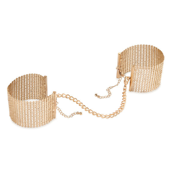 BIJOUX INDISCRETS - DÃSIR MÃTALLIQUE ALGEMAS DE MALHA DE METAL DOURADO