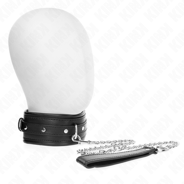 KINK - COLAR COM ALÇA DE FIVELA BRILHANTE 65 CM 48,5 CM X 5,3 CM