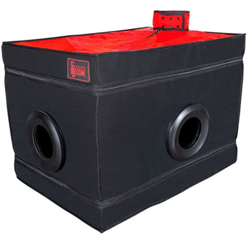 SECRET DOME - KINK CLUB LA NICHE CABIN PRETO E VERMELHO