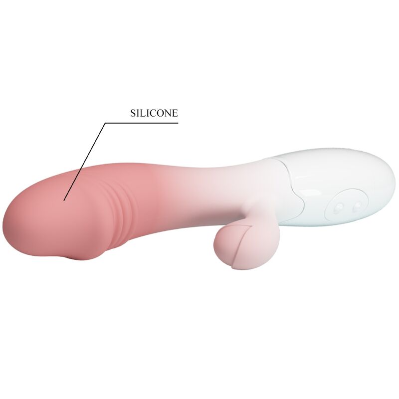 PRETTY LOVE - VIBRADOR SNAPPY RABBIT 30 VIBRAÇÕES ROSA