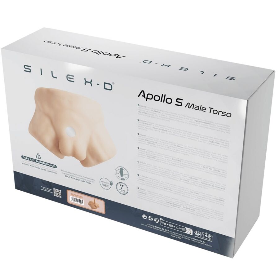 SILEXD - APOLLO S REALISTA MEIO TORSO MASCULINO CARAMELO