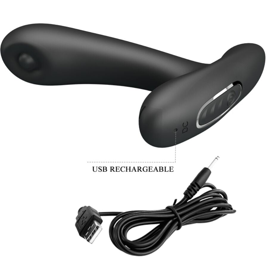 PRETTY LOVE - MASSAGEADOR VIBRATÓRIO ANAL E VAGINAL REMINTON PRETO