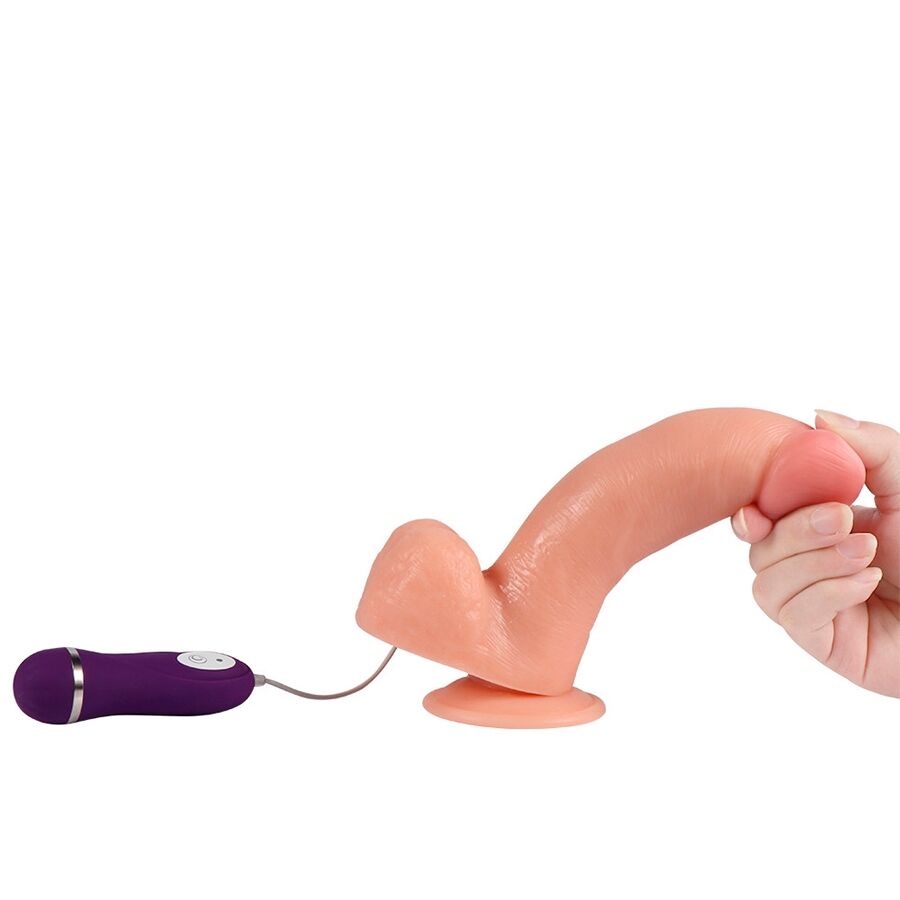 SHEQU - APOLO VIBRADOR DILDO COM CONTROLE REMOTO 24,5 CM