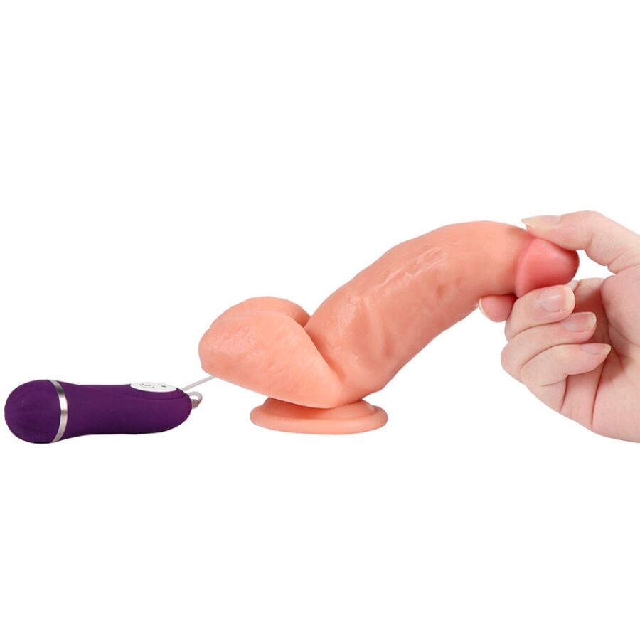 SHEQU - SOLDADO VIBRADOR DILDO COM CONTROLE REMOTO 16 CM
