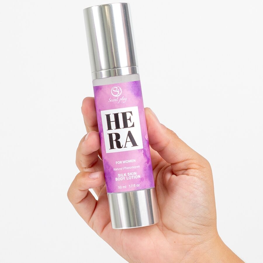 SECRETPLAY - HERA SILK SKIN LOÇÃO PARA MULHERES 50 ML