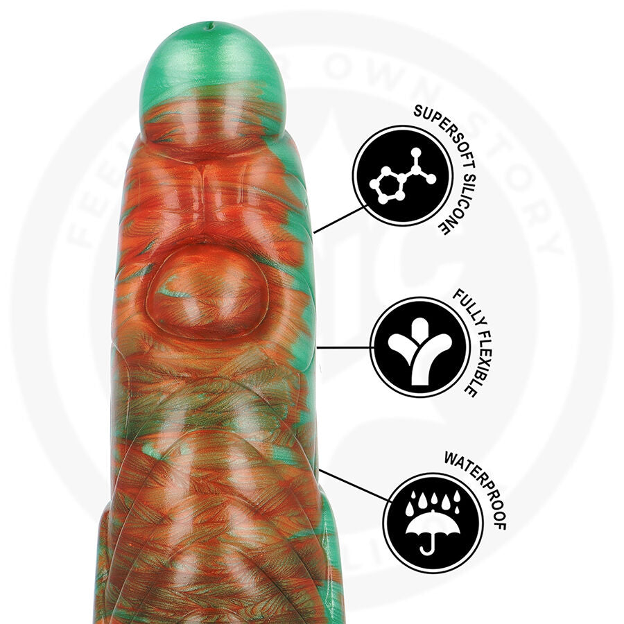 ÉPIC - DILDO TIRYON VERDE FLASH