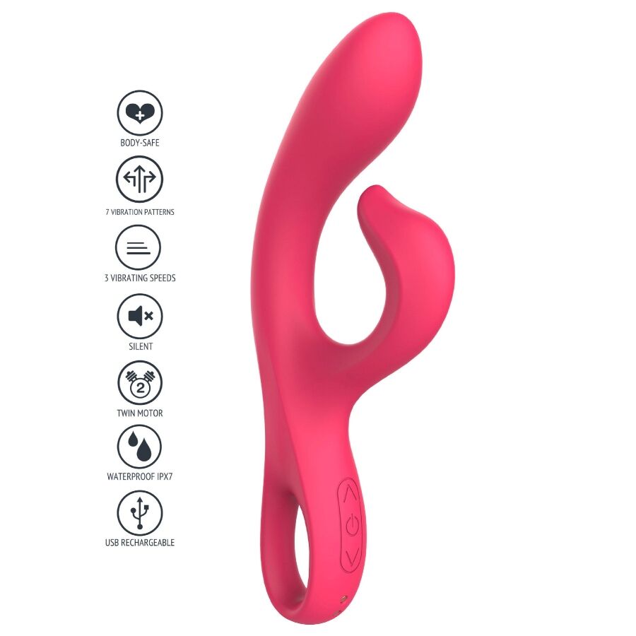 XOCOON - VIBRADOR ENDLESS ORGASM G-SPOT FÚCSIA