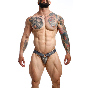 MOB - DNGEON SNAP JOCKSTRAP CINZA TAMANHO ÚNICO