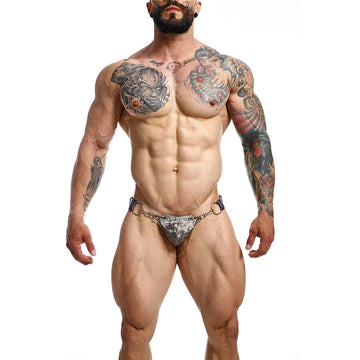 MOB - DNGEON SNAP JOCKSTRAP CINZA TAMANHO ÚNICO