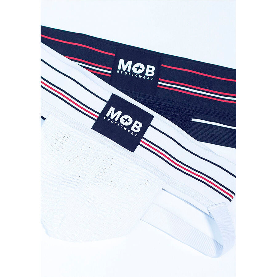 MOB - TANGA BRANCA CLÁSSICA TAMANHO XL