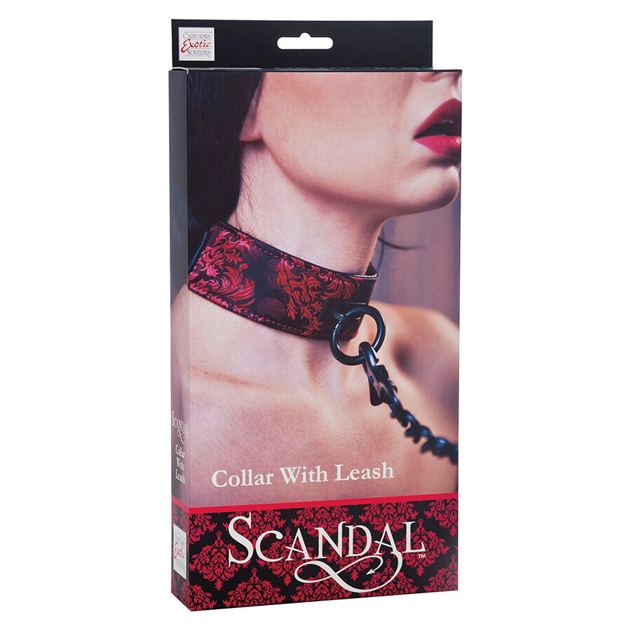 CALEXOTICS - SCANDAL COLAR COM ALÇA PRETA