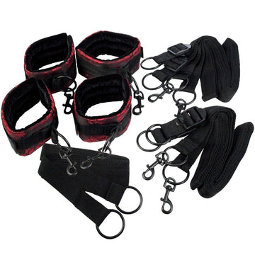 CALEXOTICS - SCANDAL CONJUNTO DE ABRAÇADEIRAS PARA CAMA