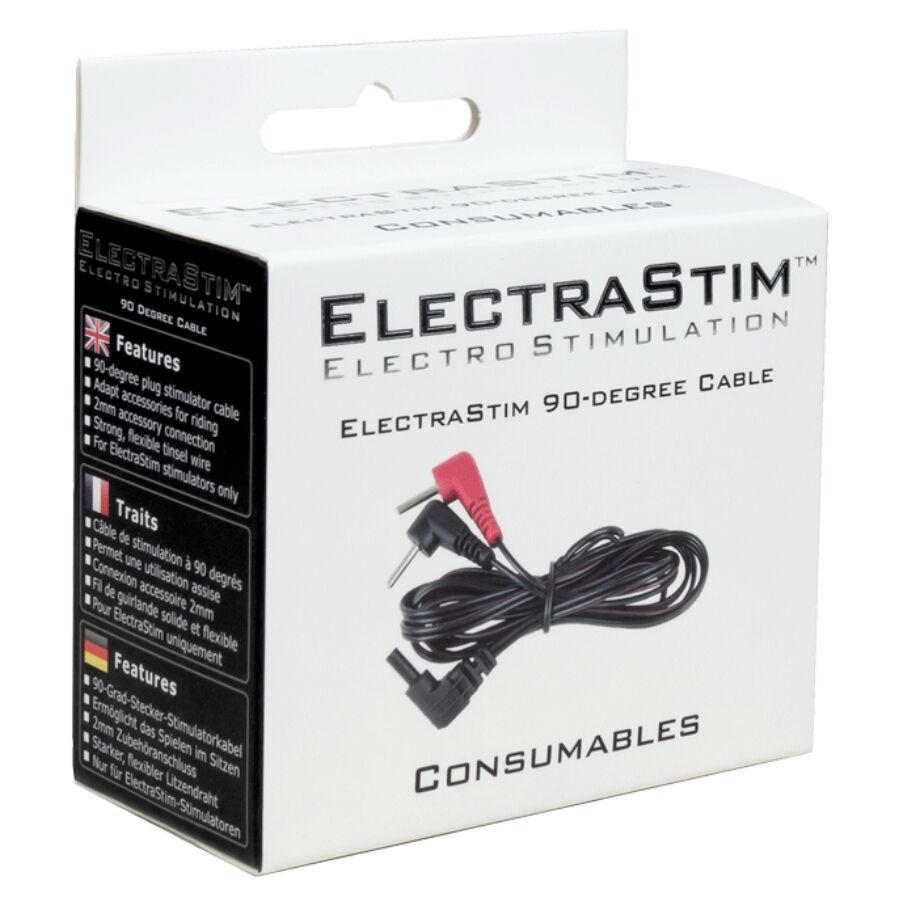ELECTRASTIM - CABOS ESTIMULADORES DE 90 GRAUS