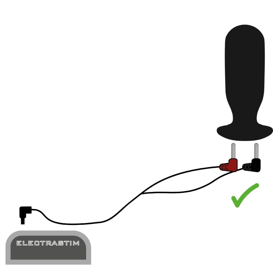 ELECTRASTIM - CABOS ESTIMULADORES DE 90 GRAUS