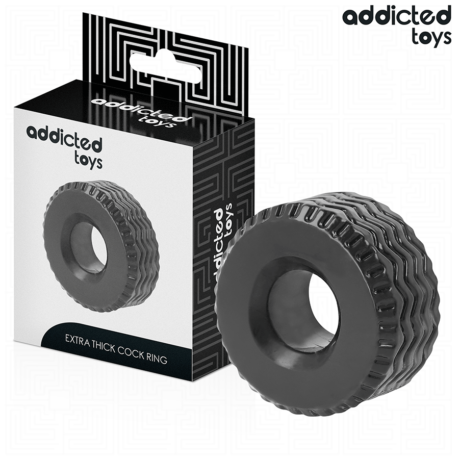 ADDICTED TOYS - ANEL DE PÉ EXTRA GROSSO