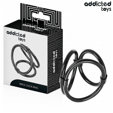 ADDICTED TOYS - ANEL TRIPLO PARA O PÊNIS
