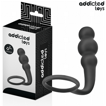 ADDICTED TOYS - PLUG ANAL COM ANEL MODELO 1