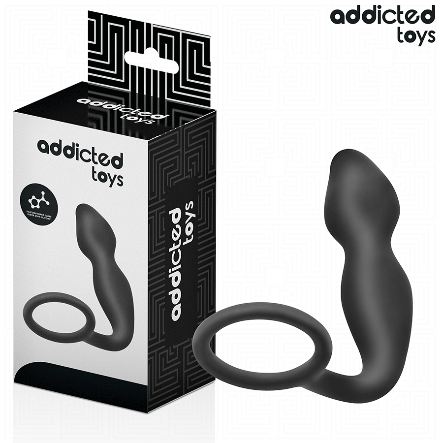 ADDICTED TOYS - PLUG ANAL COM ANEL MODELO 2
