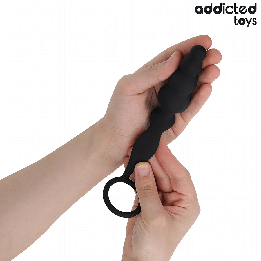 ADDICTED TOYS - PLUG ANAL COM ANEL MODELO 5