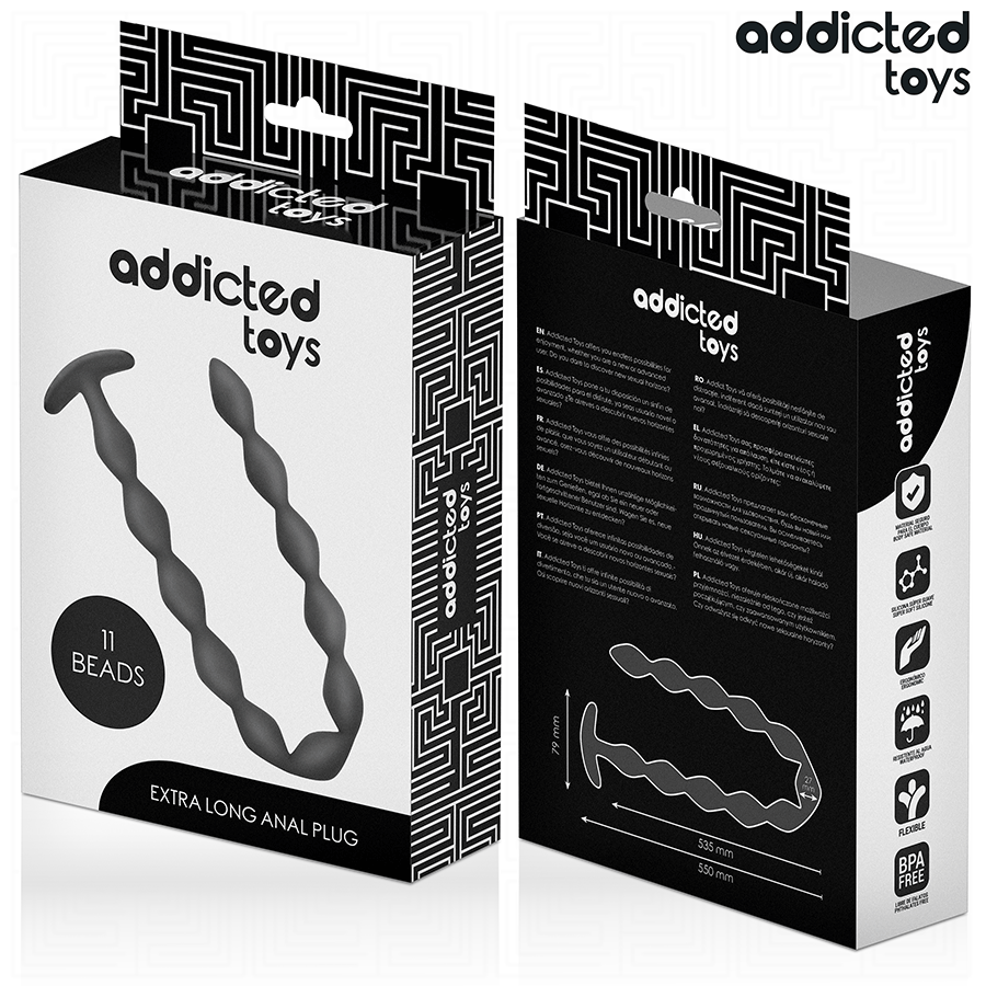 ADDICTED TOYS - PLUG ANAL EXTRA LONGO