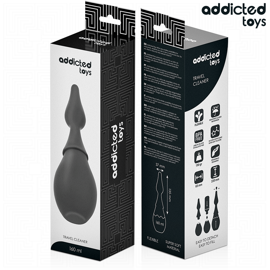 ADDICTED TOYS - LIMPADOR DE VIAGEM MODELO 1