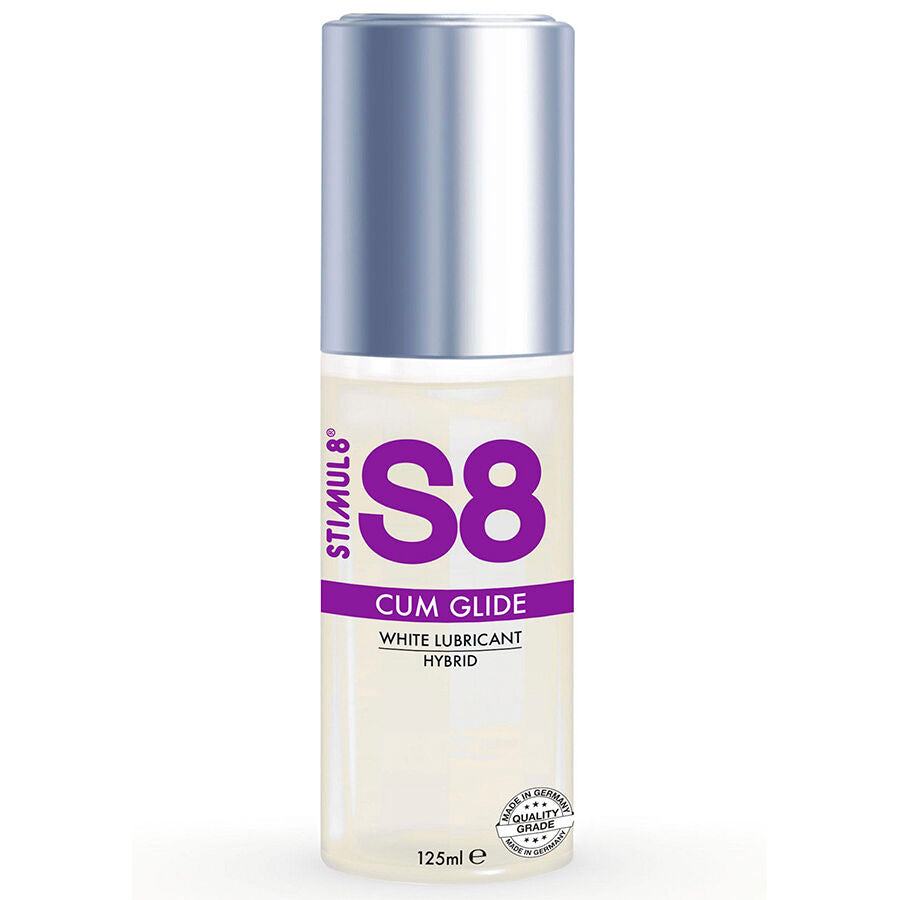 STIMUL8 - LUBRIFICANTE HÍBRIDO S8 CUM GLIDE 125 ML