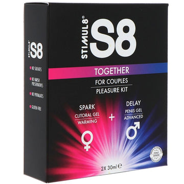 STIMUL8 - S8 TOGETHER KIT CASAL 2 X 30 ML