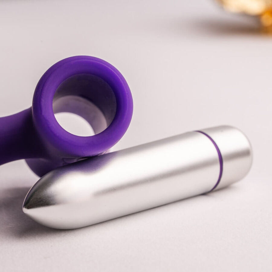 ROCKS-OFF - PETITE SENSATIONS TEAZER PLUG ANAL VIBRADOR ROXO