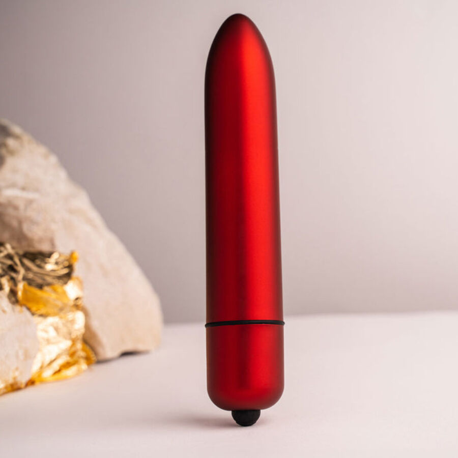 ROCKS-OFF - RO-160 ROUGE ALLURE BALA VIBRANTE VERMELHA