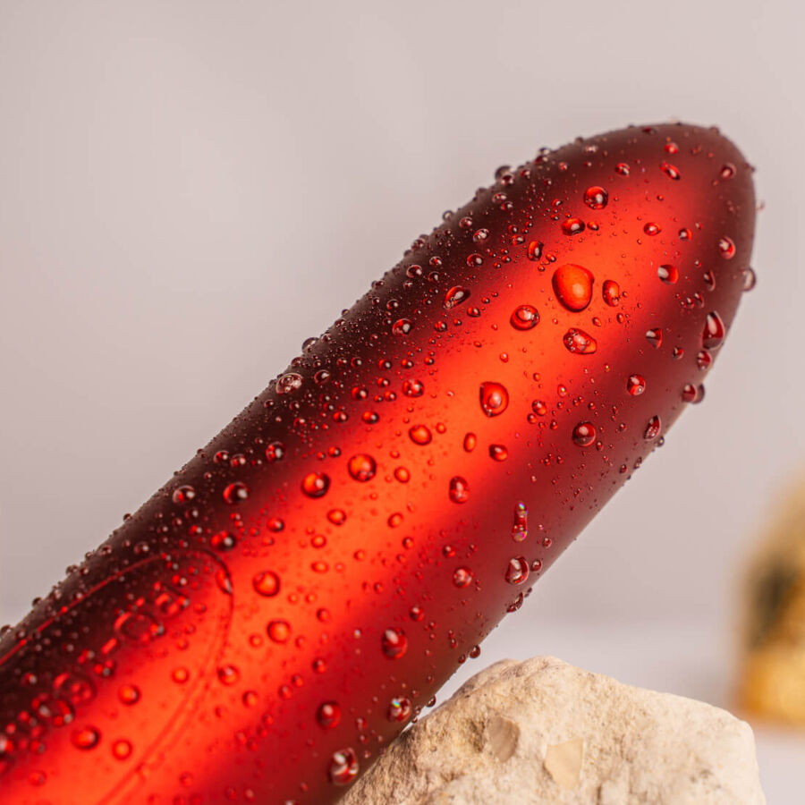 ROCKS-OFF - RO-160 ROUGE ALLURE BALA VIBRANTE VERMELHA