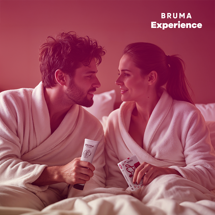 BRUMA XPERIENCE - KIT VIBRO-ORGASMICO DE CHICLETE DOCE TENTAÇÃO