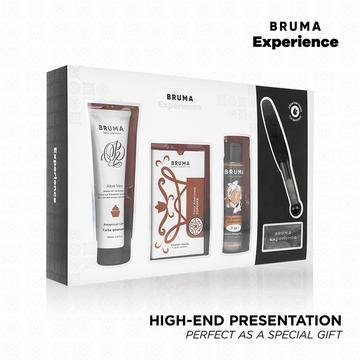 BRUMA XPERIENCE - KIT DOCE TENTAÇÃO BOLO AMERICANO VIBRO-ORGÁSMICO