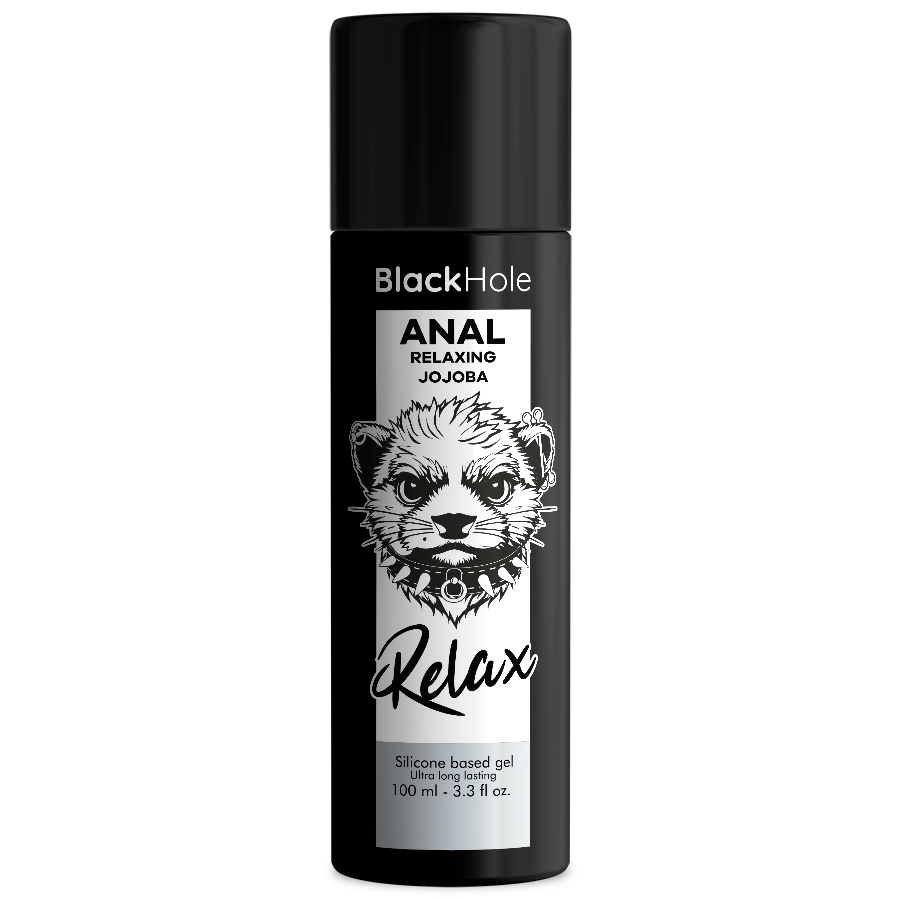 BLACK HOLE - JOJOBA RELAXANTE ANAL BASE DE SILICONE 100 ML