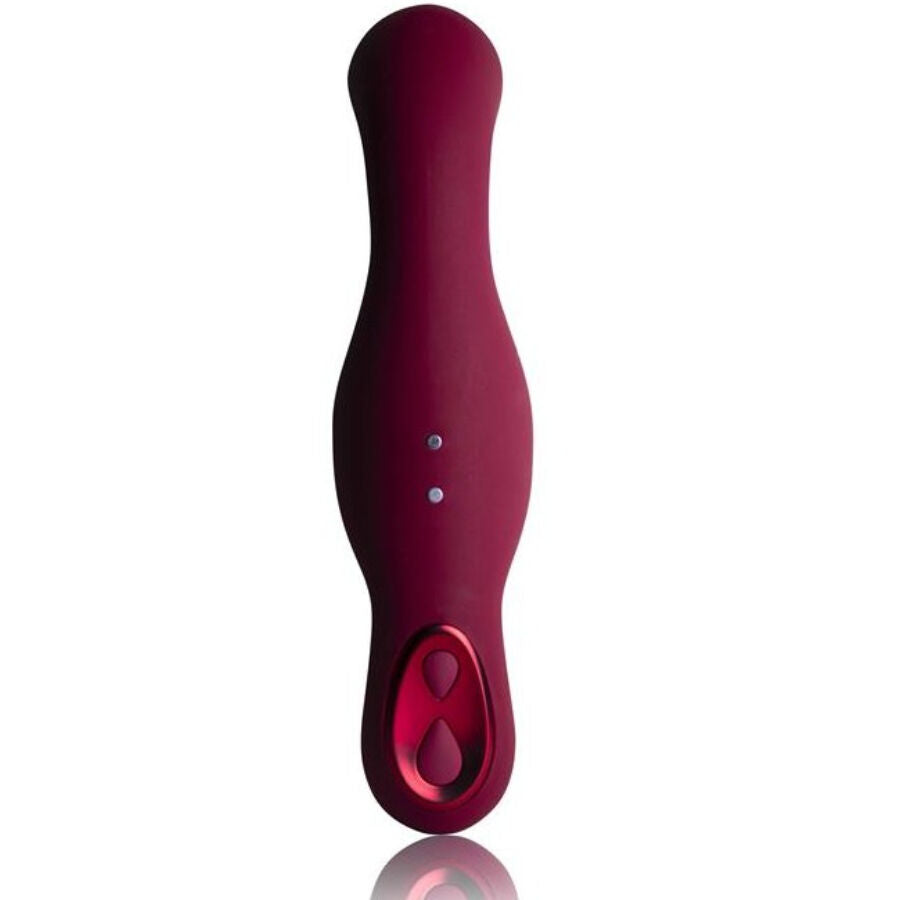 ROCKS-OFF - VIBRADOR PONTO G RUBY GLOW BLUSH VERMELHO