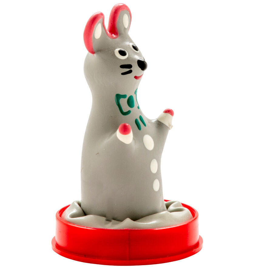 CONDOMERIE - PRESERVATIVOS NOVIDADES PINTADOS À MÃO MODELO MOUSE 1