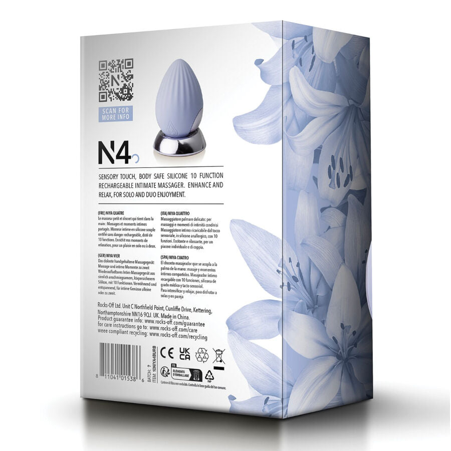 NIYA - MASSAGER ÍNTIMO DE ESTIMULAÇÃO EXTERNA N4