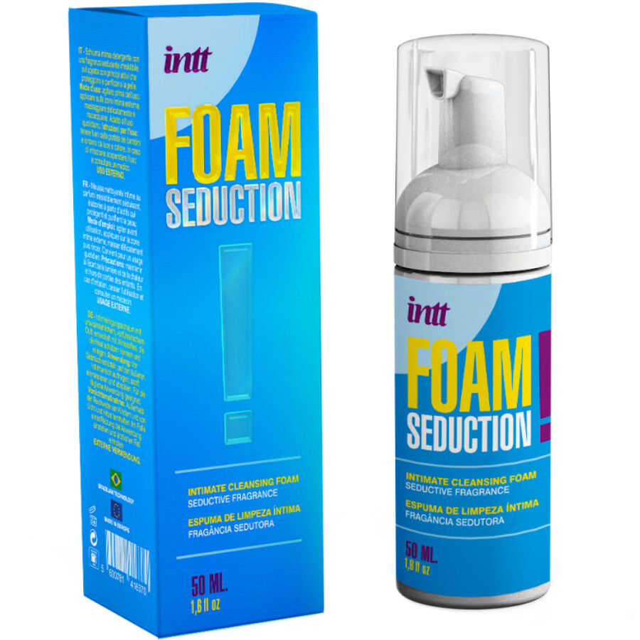 INTT RELEASES - ESPUMA DE LIMPEZA ÍNTIMA FOAM SEDUCTION 50 ML